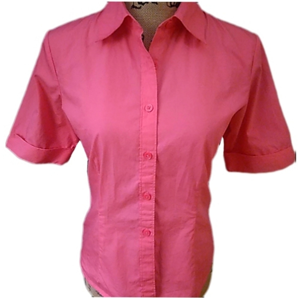 Talbots Button Down Blouse - Picture 2 of 4